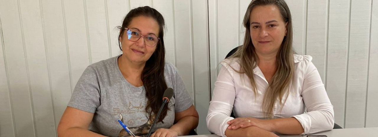 Lidiane Sperluk assume a Prefeitura Municipal e Angela Verenice da Luz assume a Câmara de Vereadores de Barra do Guarita