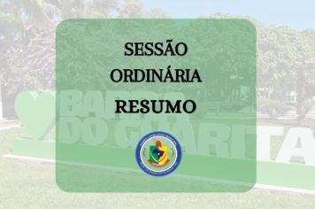 Sessão Ordinária
