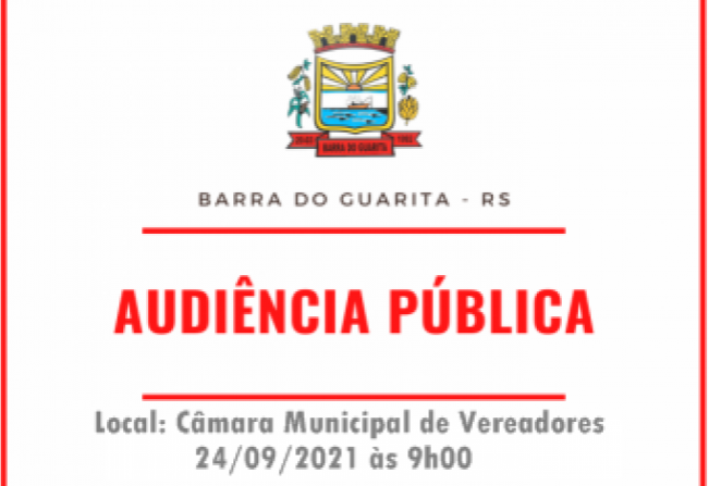 AUDIÊNCIA PÚBLICA